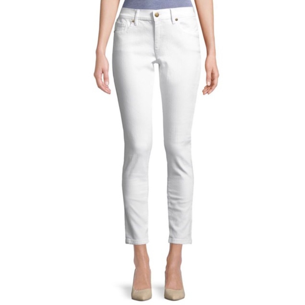 Karl Lagerfeld Paris White Jeans Size 10